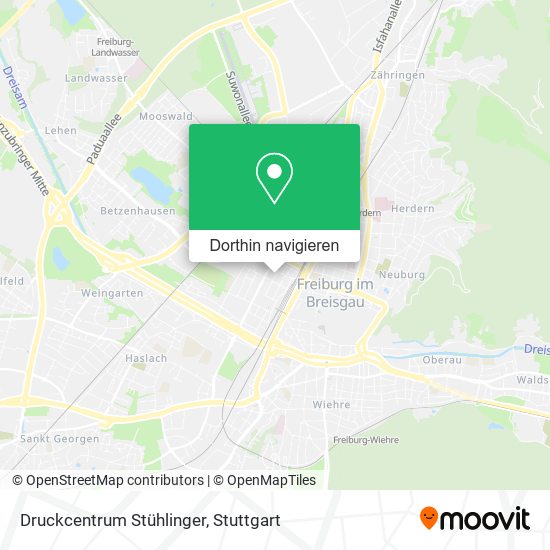 Druckcentrum Stühlinger Karte