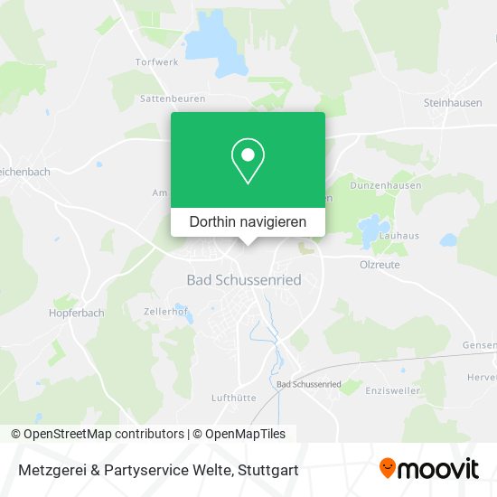 Metzgerei & Partyservice Welte Karte