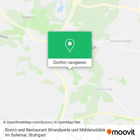 Bistro und Restaurant Strandperle und Mühlenstüble im Solemar Karte