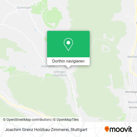 Joachim Grenz Holzbau-Zimmerei Karte