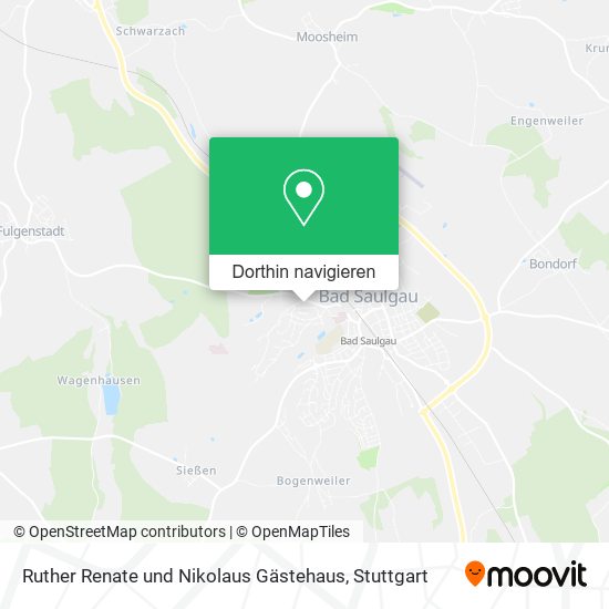 Ruther Renate und Nikolaus Gästehaus Karte