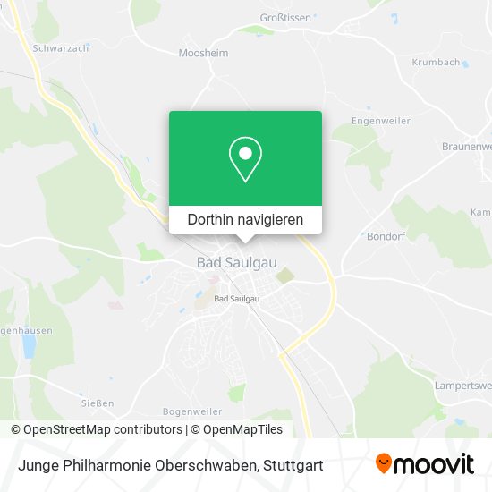Junge Philharmonie Oberschwaben Karte