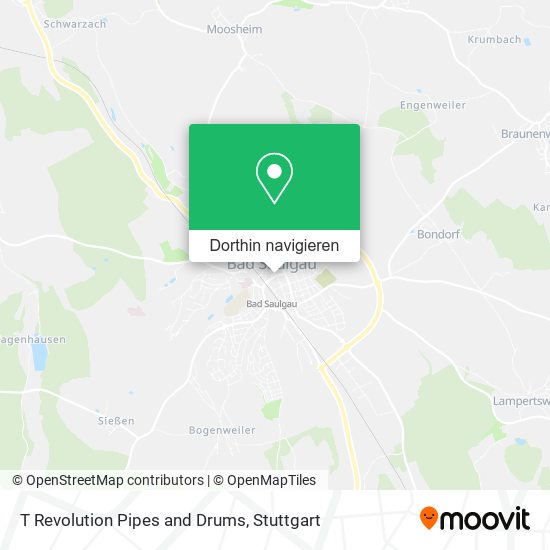 T Revolution Pipes and Drums Karte