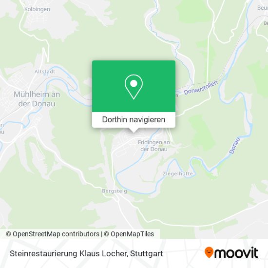 Steinrestaurierung Klaus Locher Karte