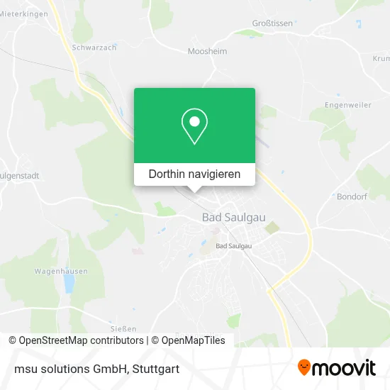 msu solutions GmbH Karte