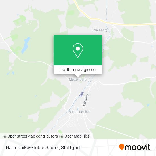Harmonika-Stüble Sauter Karte