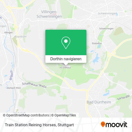 Train Station Reining Horses Karte
