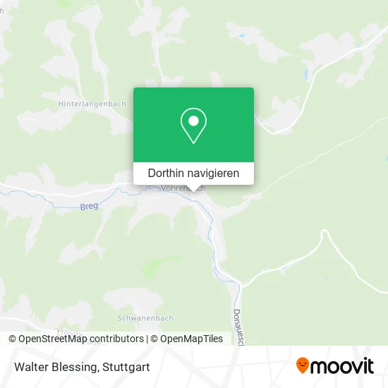 Walter Blessing Karte