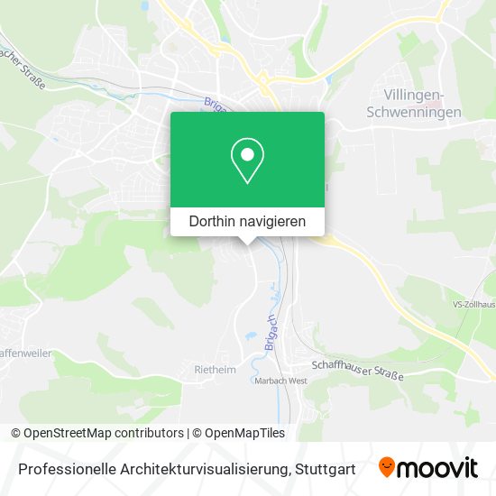 Professionelle Architekturvisualisierung Karte