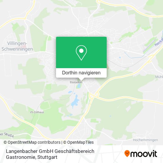 Langenbacher GmbH Geschäftsbereich Gastronomie Karte