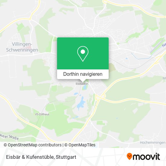 Eisbär & Kufenstüble Karte