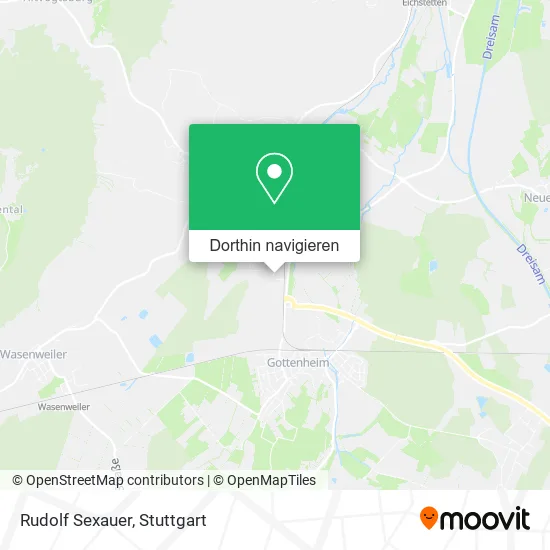 Rudolf Sexauer Karte