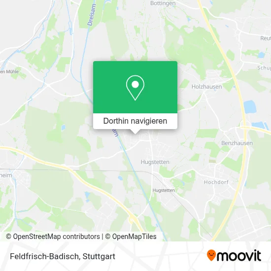 Feldfrisch-Badisch Karte