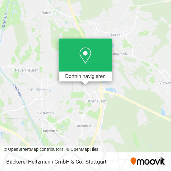 Bäckerei Heitzmann GmbH & Co. Karte
