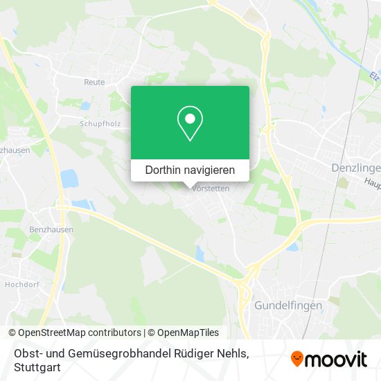 Obst- und Gemüsegrobhandel Rüdiger Nehls Karte