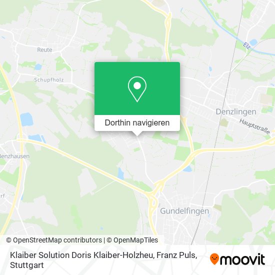 Klaiber Solution Doris Klaiber-Holzheu, Franz Puls Karte