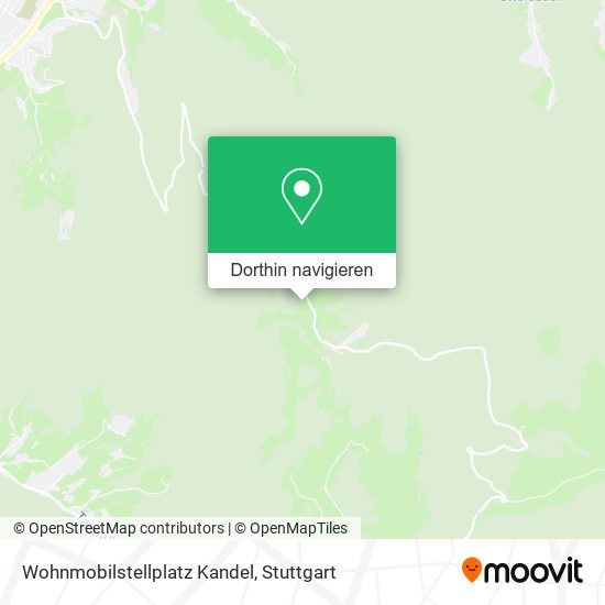 Wohnmobilstellplatz Kandel Karte