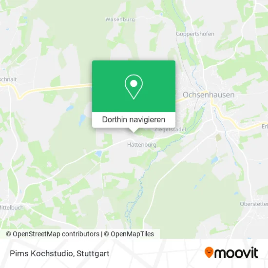 Pims Kochstudio Karte