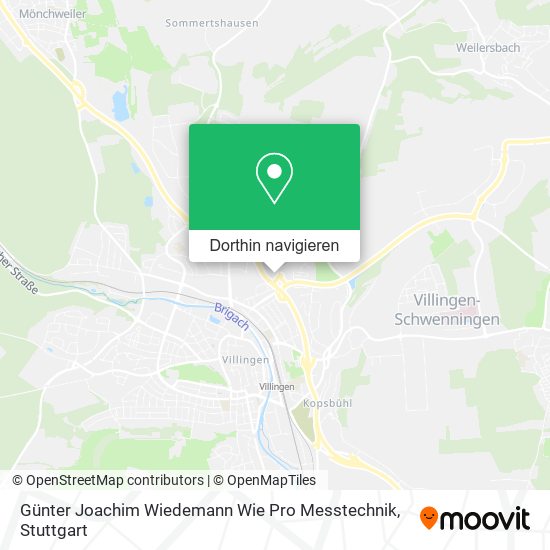 Günter Joachim Wiedemann Wie Pro Messtechnik Karte