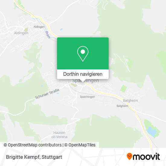 Brigitte Kempf Karte