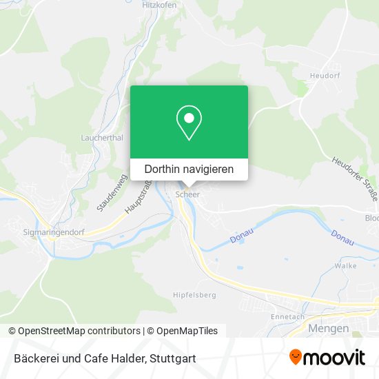 Bäckerei und Cafe Halder Karte