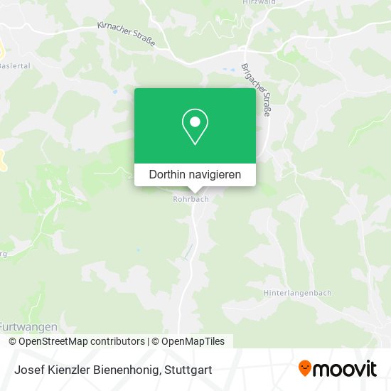 Josef Kienzler Bienenhonig Karte
