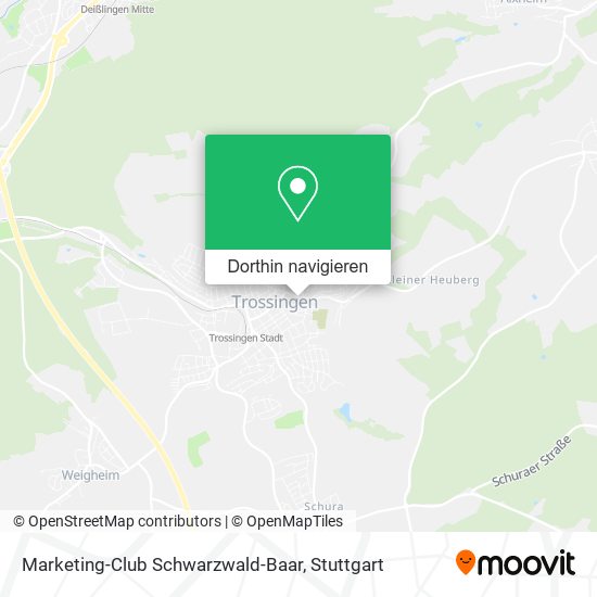 Marketing-Club Schwarzwald-Baar Karte