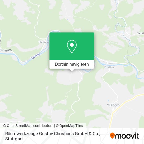 Räumwerkzeuge Gustav Christians GmbH & Co. Karte