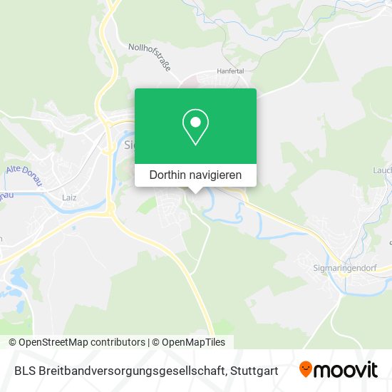 BLS Breitbandversorgungsgesellschaft Karte