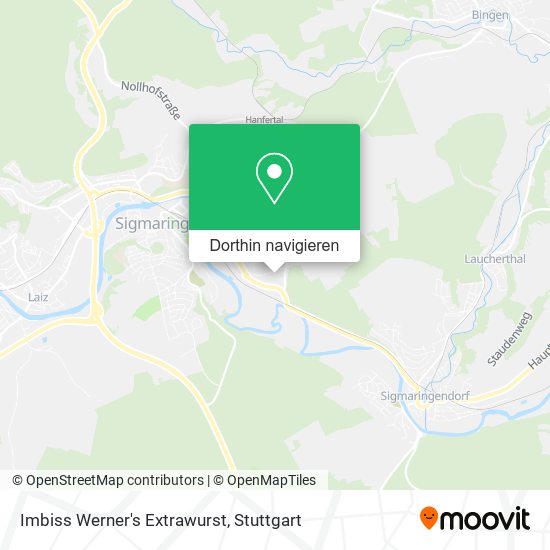 Imbiss Werner's Extrawurst Karte