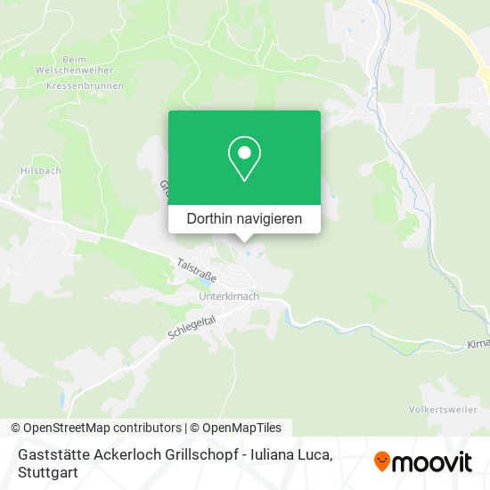 Gaststätte Ackerloch Grillschopf - Iuliana Luca Karte
