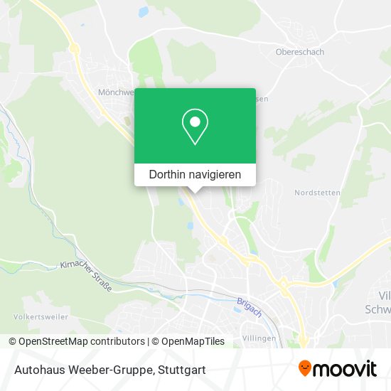 Autohaus Weeber-Gruppe Karte