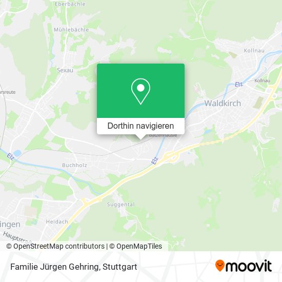 Familie Jürgen Gehring Karte