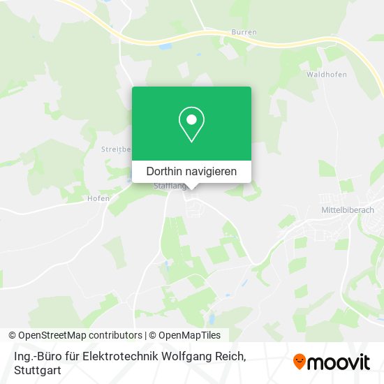 Ing.-Büro für Elektrotechnik Wolfgang Reich Karte