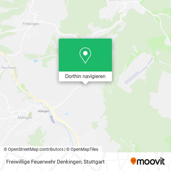 Freiwillige Feuerwehr Denkingen Karte