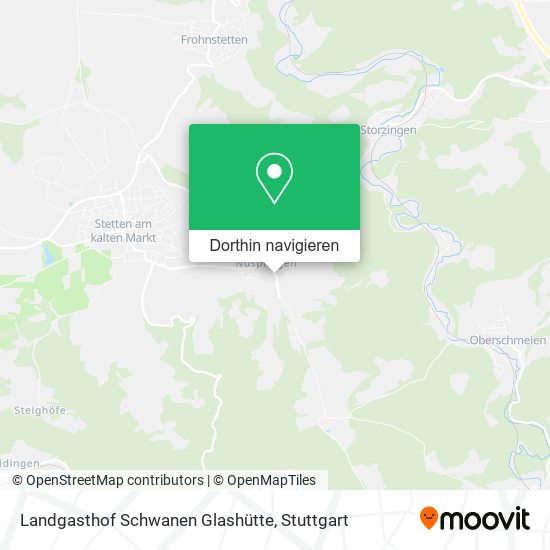 Landgasthof Schwanen Glashütte Karte