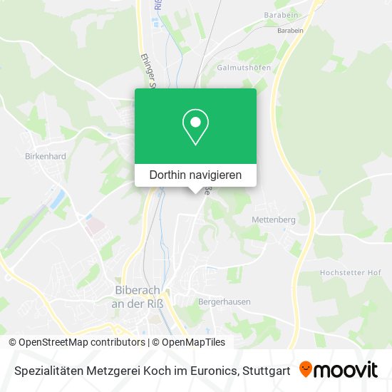 Spezialitäten Metzgerei Koch im Euronics Karte