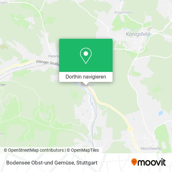 Bodensee Obst-und Gemüse Karte