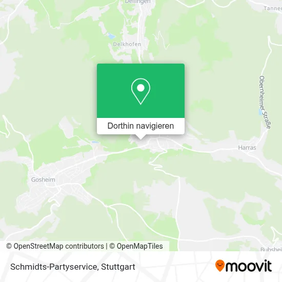 Schmidts-Partyservice Karte