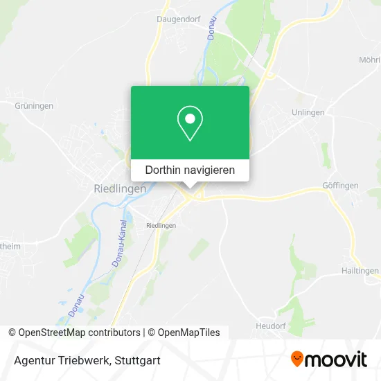 Agentur Triebwerk Karte