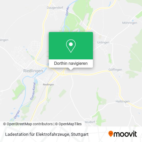 Ladestation für Elektrofahrzeuge Karte