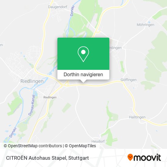 CITROËN Autohaus Stapel Karte