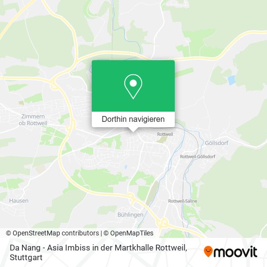 Da Nang - Asia Imbiss in der Martkhalle Rottweil Karte