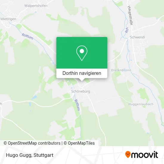 Hugo Gugg Karte