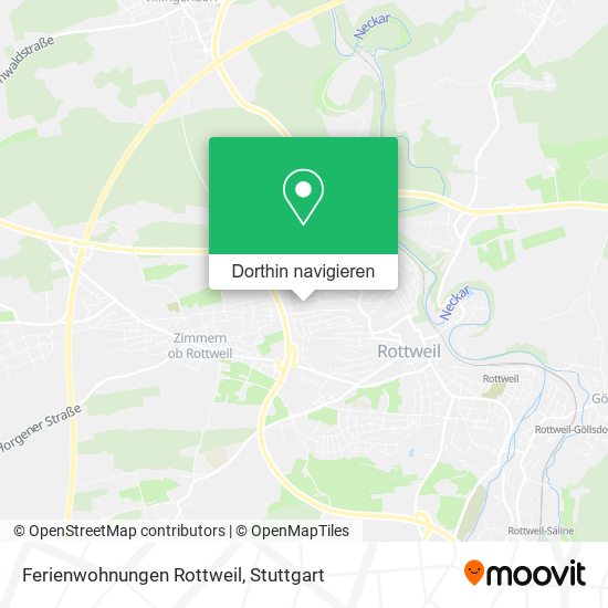 Ferienwohnungen Rottweil Karte