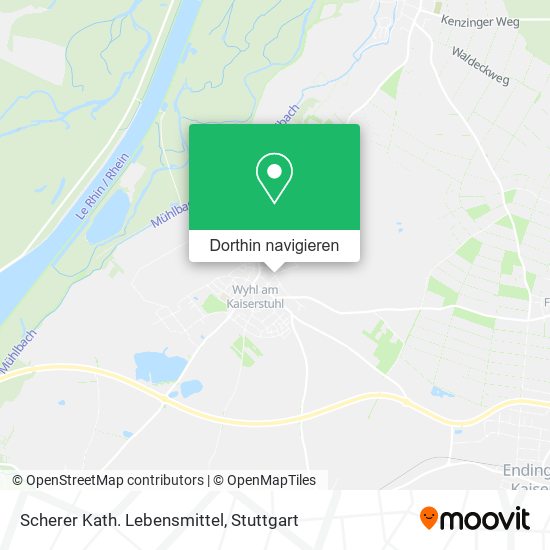 Scherer Kath. Lebensmittel Karte