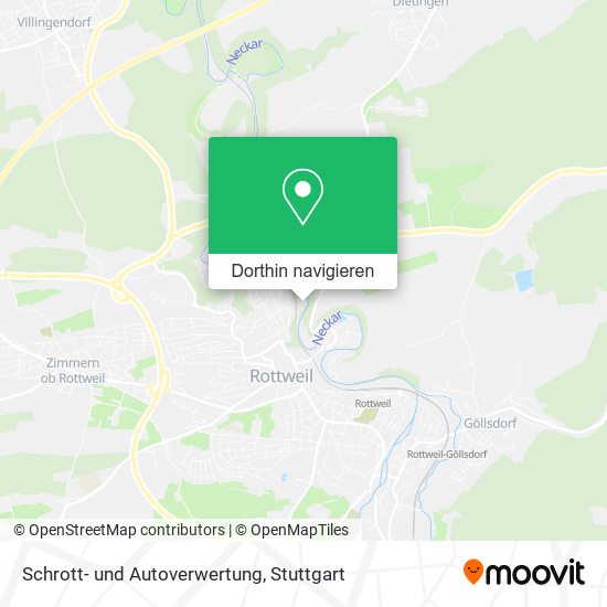 Schrott- und Autoverwertung Karte