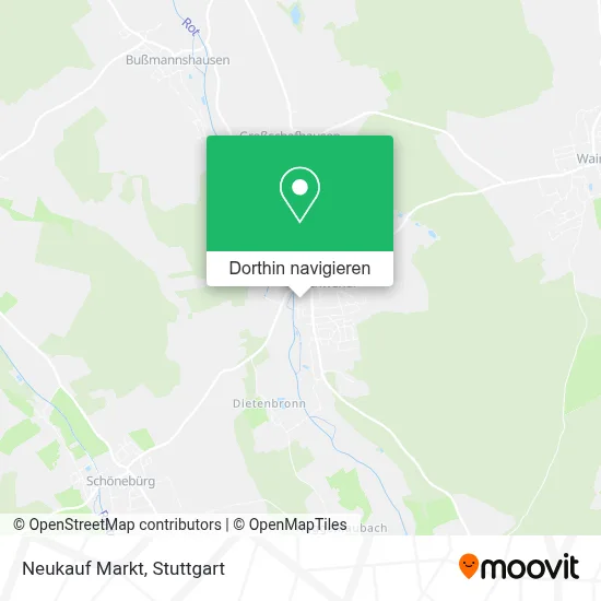 Neukauf Markt Karte