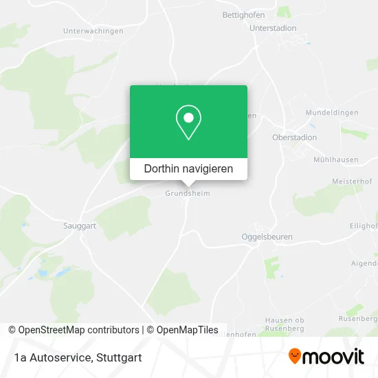 1a Autoservice Karte