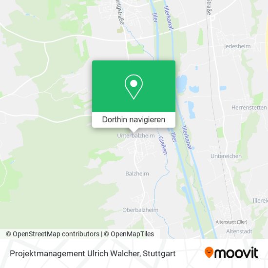 Projektmanagement Ulrich Walcher Karte